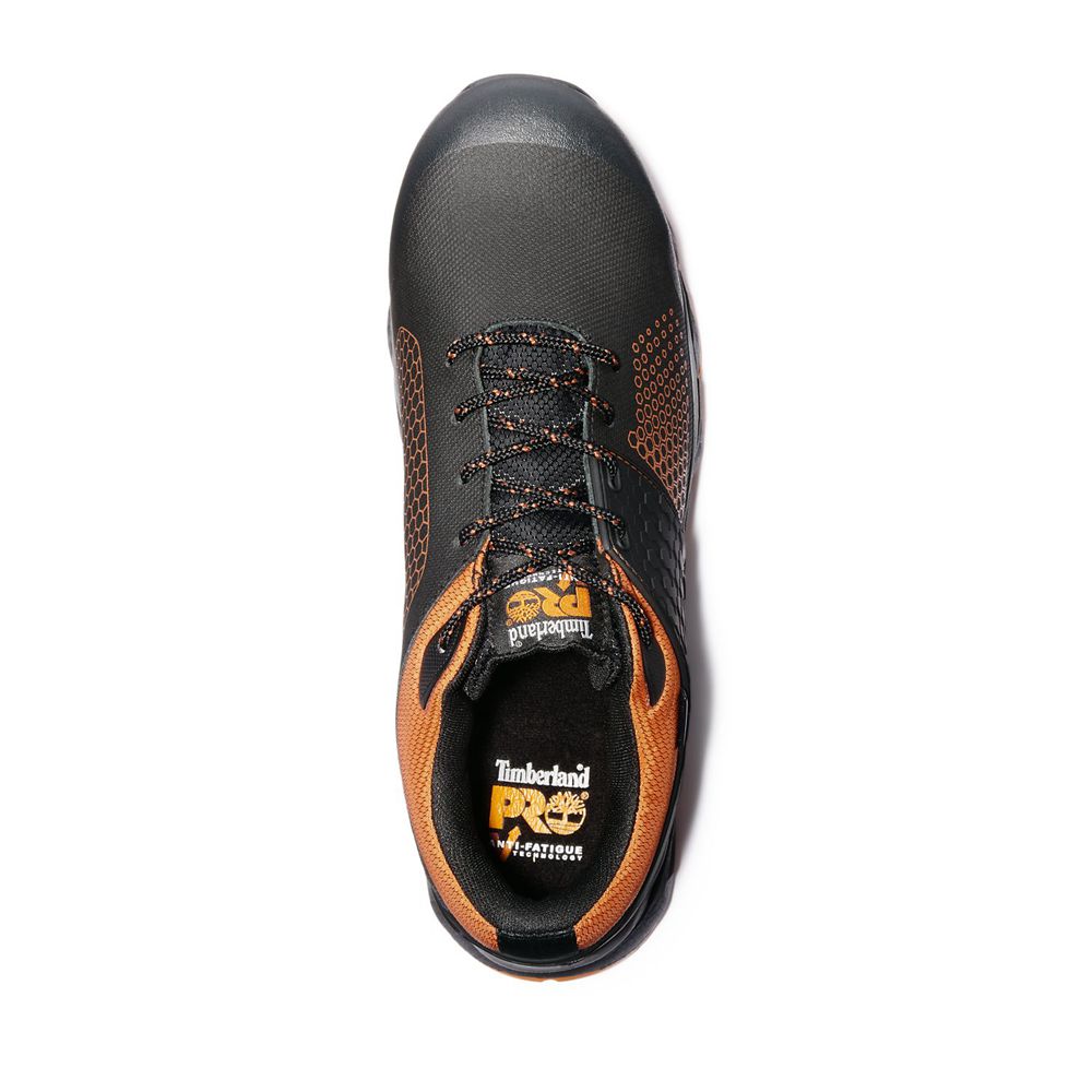 Zapatos De Seguridad Timberland Mujer Pro® Ridgelow Comp Toe Negras/Naranjas - Chile IMS-297485